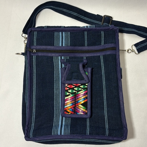 Colorful Patterned Crossbody or Camera Bag - Picture 3 of 12